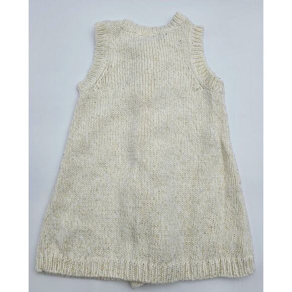2 Gap/Old Navy Girl's Size 3-6M Cream Dresses - Picture 7 of 8